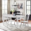 Set of 2 Venice High Back Contemporary Windsor Dining Chairs - Buylateral - 3 of 4