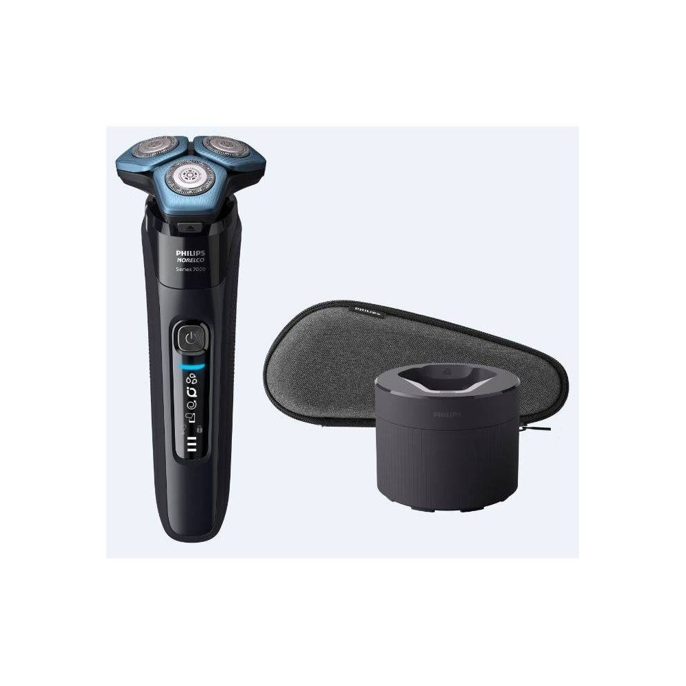 Photos - Hair Removal Cream / Wax Philips Norelco Series 7600 Wet & Dry Men's Rechargeable Electric Shaver 