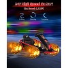 Ride On Go Kart for Kids, 24V 9Ah Battery 2x300W Motors, 8MPH Fast Drifting Circling Car, Electric Ride Toy Slow Start Function, Music, Horn - 4 of 4