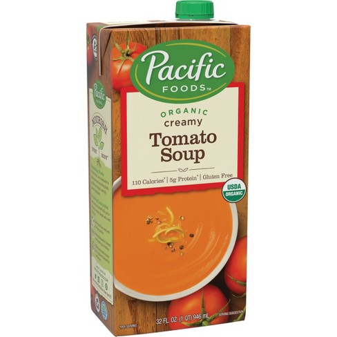 Pacific Foods Organic Gluten Free Creamy Tomato Soup - 32oz - image 1 of 4
