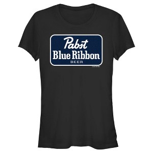 Pabst Blue Ribbon Label Logo T-Shirt - 1 of 4