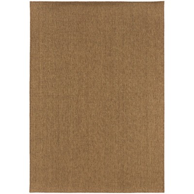 Oriental Weavers Karavia 2061N Tan Indoor/Outdoor Area Rug - 1'9" x 3'9"