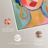 Art Remedy Jacinta s Hair with Flowers Beach Life Inspired Wall Art Framed - 4 of 4