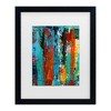 Trademark Fine Art Oliver Nolan Dripping I Matted Framed Art - 2 of 4