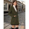 INSPIRE CHIC Women's Notched Lapel Single Breasted Outwear Fall coat - 3 of 4