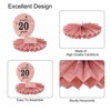 Unique Bargains Birthday Decoration Party Table Centerpieces 9 Pcs 20 Years Old - 2 of 4