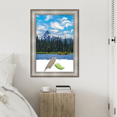 Imperial Silver Polystyrene Wall Picture Frame 20x30