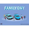 "Family Day" 6 piece Diecast Figure Set Limited Edition for 1/64 Scale Models by American Diorama - 3 of 3