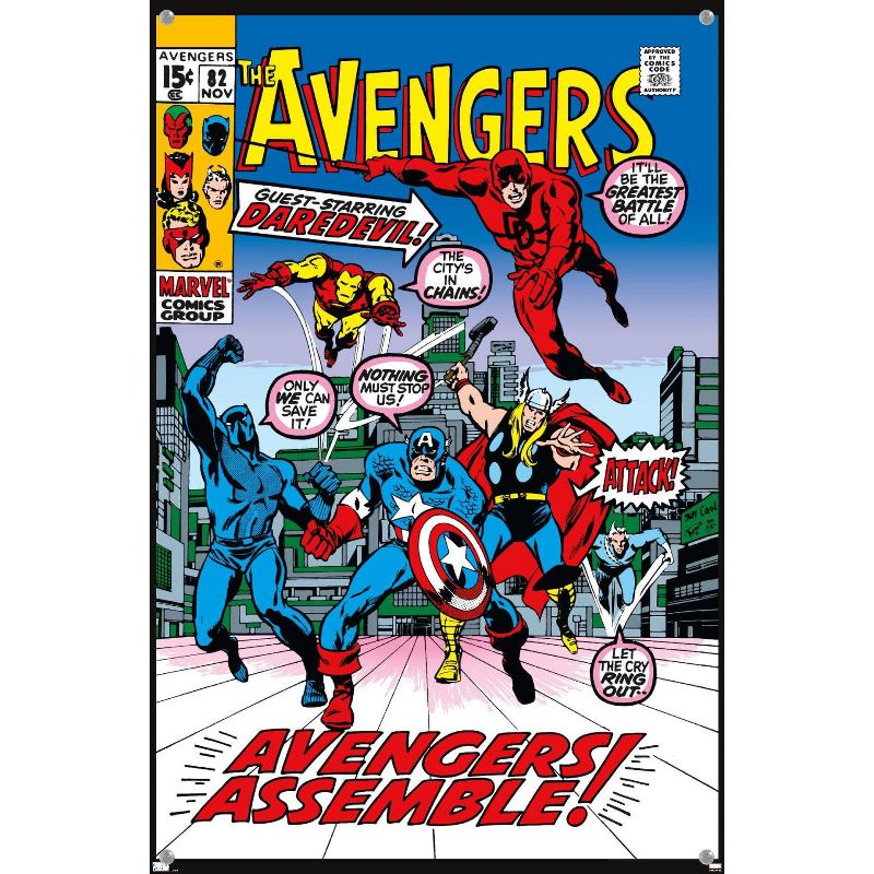 Trends International Marvel Comics - Avengers #82 Unframed Wall Poster Prints, 4 of 7