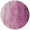 Merlot Blush And Pink Ombre Washable Indoor Outdoor Area Rug - 4 of 4