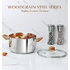 KOCH SYSTEME CS Stainless Steel Pot - 6QT Stainless Steel Stock Pot with Visible Lid, Silver - 2 of 4