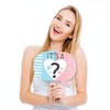 Big Dot of Happiness Baby Gender Reveal - Team Boy or Girl Party Photo Booth Props Kit - 20 Count - 3 of 4