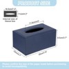 Unique Bargains Magnetic Bottom Tissue Box Cover 1Pc - 2 of 4