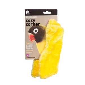Prevue Pet Products Medium Cozy Corner (Yellow) Bird Accessory 1161Y. - 1 of 1