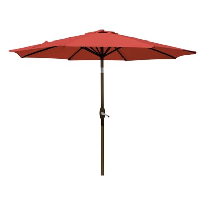 WestinTrends 9 Ft Outdoor Patio Market Table Umbrella with Tilt and Crank