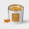 19.3oz Wooden Wick Jar Candle Amber Sunrise - Threshold™ - 3 of 4