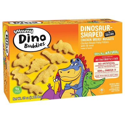 Yummy Dino Buddies Chicken Breast Nuggets - Frozen - 35oz/56ct