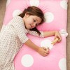 Butterfly Craze Butterfly Craze Floor Pillow Case, Mattress Bed Lounger Cover, Polka Pink, King Size - for Kids & Adults, - 3 of 4