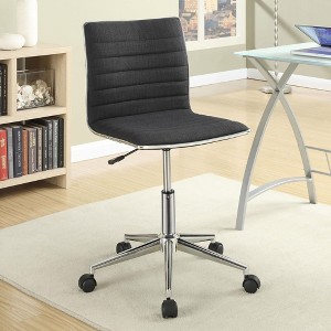 Kumasinova Adjustable Height Home Office Chairs,Swivel Desk Chair with Universal Wheels,Ergonomic Office Chair for Work Study - 1 of 4