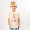The Juniper Shop Happy Easter Bunny Outline Youth Short Sleeve Tee - 3 of 4