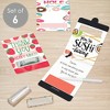 Big Dot of Happiness Assorted Thank You - DIY Cash Holder Gift - Funny Money Cards - Set of 6 - 2 of 4