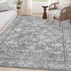 Vintage Washable Rug – Non-Slip, Non-Shedding, Low Pile Floral Carpet for Living Room & Bedroom - 2 of 4