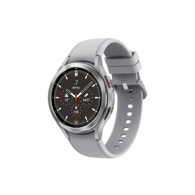 Samsung Galaxy Watch 4 Classic BT 46mm Smartwatch - Silver, 1 of 13