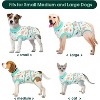 Kuoser Recovery Suit for Dogs Cats After Surgery, Dog Abdominal Wounds Bandages, Substitute E-Collar & Cone - 3 of 4