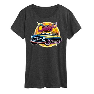 Women's - Disney - Classic Doc Hudson Car Show Ready Short Sleeve Graphic T-Shirt - 1 of 4