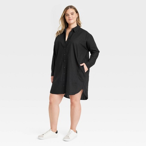 Universal thread black outlet dress