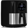 Deco Chef XL 3.7 QT Digital Air Fryer w/ 7 Smart Programs, LED Touch Screen, Oil-Less Non-Stick Basket & Recipes - 2 of 4