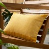 TOWN & COUNTRY TERRA Alara Solid Border Handcrafted Indoor Outdoor Decorative Pillow - 3 of 4