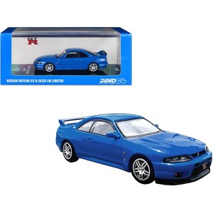 Nissan Skyline GT-R (R33) RHD (Right Hand Drive) Blue "LM Limited" 1/64 Diecast Model Car by Inno Models - 1 of 3