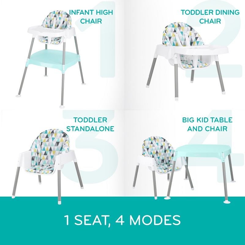 Evenflo 4-in-1 Eat and Grow Convertible High Chair, 4 of 20
