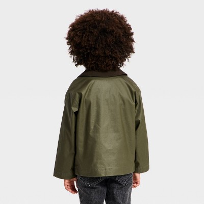 Детские куртки Cat & Jack Toddler Boys' Barn Jacket - Cat & Jack™ Green 2T — фото 2