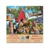 Sunsout Gathering in the Farmyard 1000 pc   Jigsaw Puzzle 42255 - 3 of 4