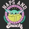 Women's Star Wars: The Mandalorian The Child Naps and Snacks Maternity T-Shirt - 2 of 3