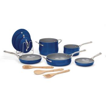 Brooklyn Steel Co. 12-pc. Zodiac Nonstick Cookware Set, Blue
