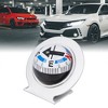 Unique Bargains Self-adhesive Vehicle Navigation Thermometer Compass Ball  Black 3.50x2.20x1.18 1 Pc : Target