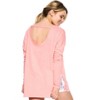 Felina Women's Velvety Soft Slub Long Sleeve Tee - 2 of 2
