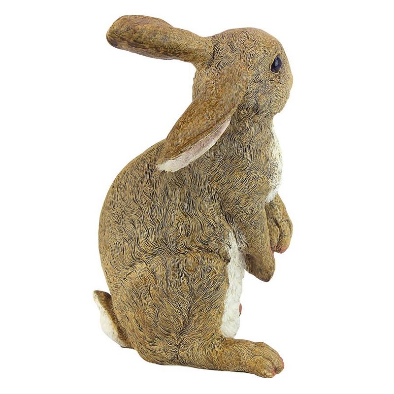 Design Toscano Hopper, The Bunny, Standing Garden Rabbit Statue, 4 of 7