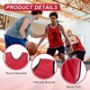 Unique Bargains Team Sports Reversible Numbered Soccer Training Vest 6 Pcs - 3 of 4