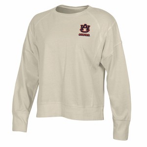 NCAA Auburn Tigers Women's Long Sleeve Cream T-Shirt - 1 of 3