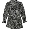 bar III Womens Sheer Twisted Front Pullover Blouse - 2 of 2