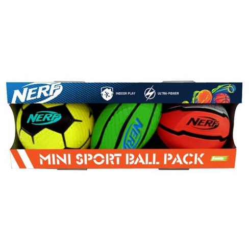 Franklin Sports Nerf Ball Set - 3pc - image 1 of 1