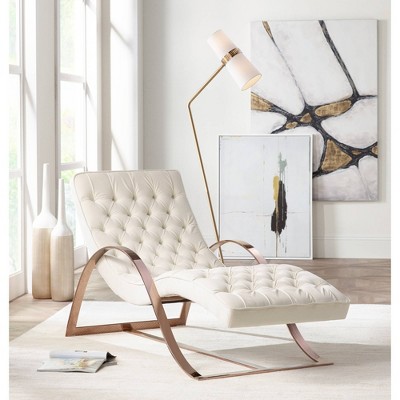 Antique Brass Adjustable Arc Floor Lamp with White Shade
