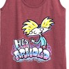 Women's - Hey Arnold! - Airbrush Arnold Graphic Racerback Tank - 2 of 4