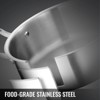 VEVOR Steamer Pot 11.8in/30cm, 5 Tier Steamer Pot for Cooking with 10QT Stock Pot, 3 Vegetable Steamers & 2 Steaming Trays, Silver - 4 of 4