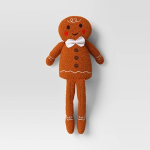 Christmas Fabric Gingerbread Man Decor - Wondershop™ - 1 of 3
