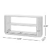 Christopher Knight Home Brad Modern Multi-Functional Entryway Console Table with Open Shelves - 3 of 4